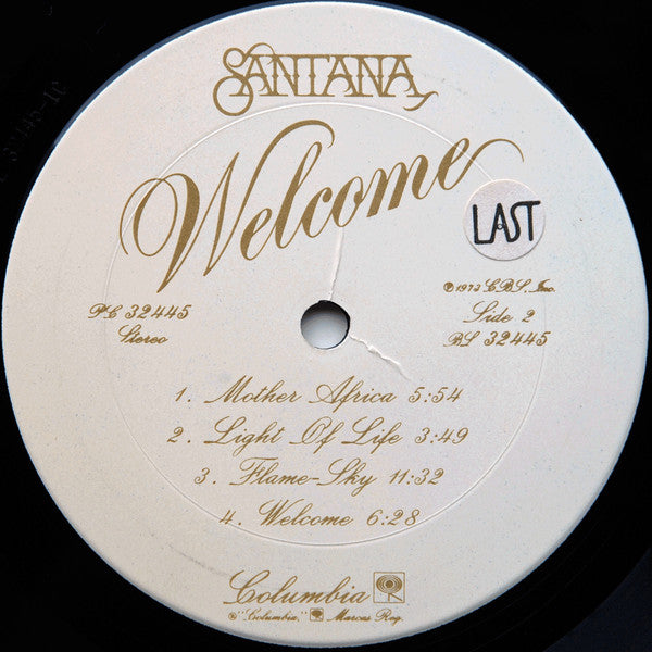 Santana – Welcome (Used vinyl)
