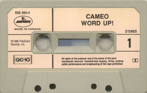 Cameo – Word Up! (Used cassette)