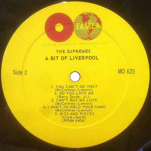The Supremes – A Bit Of Liverpool (Used vinyl)