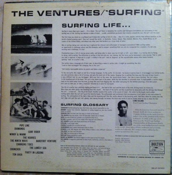 The Ventures – Surfing (Used vinyl)