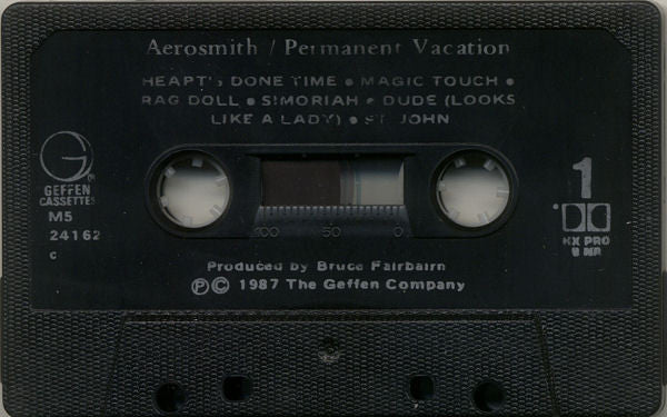 Aerosmith – Permanent Vacation (Used cassette)