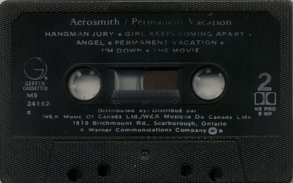 Aerosmith – Permanent Vacation (Used cassette)