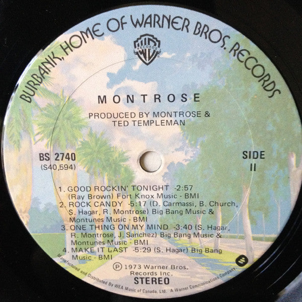 Montrose (2) – Montrose - Used vinyl
