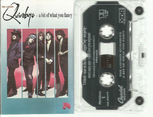 The London Quireboys – A Bit Of What You Fancy (Used cassette)