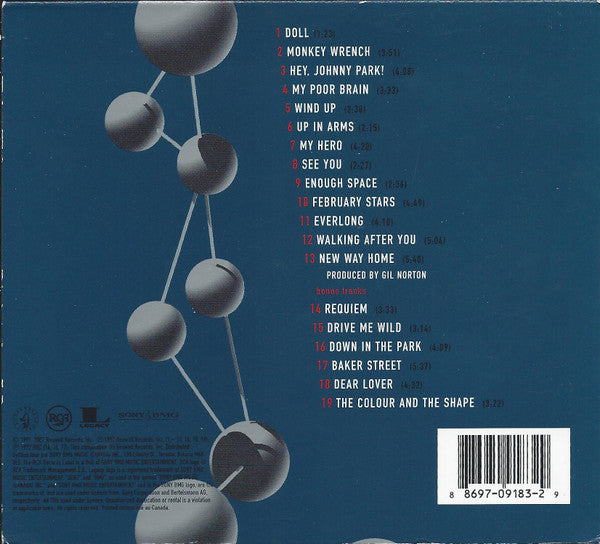 Foo Fighters – The Colour And The Shape (Used CD) (Digipak)