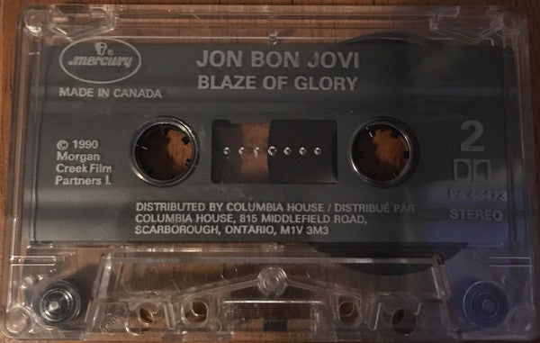 Jon Bon Jovi – Blaze Of Glory (Used cassette)