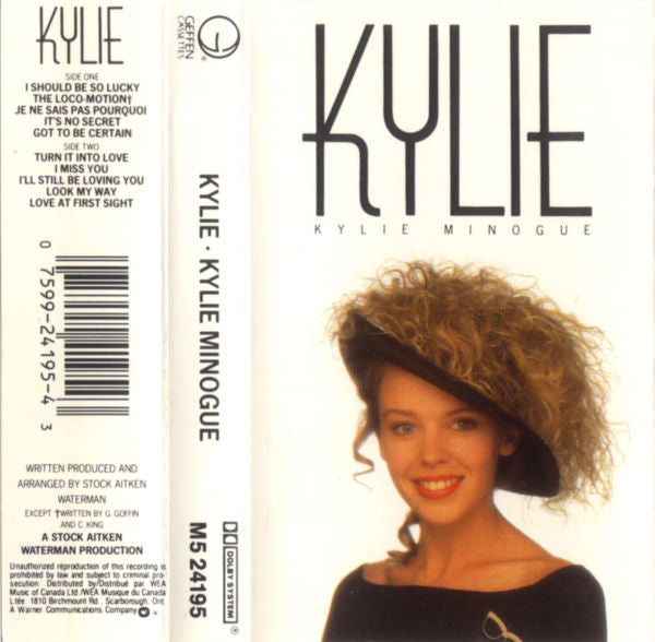 Kylie Minogue – Kylie (Used cassette)