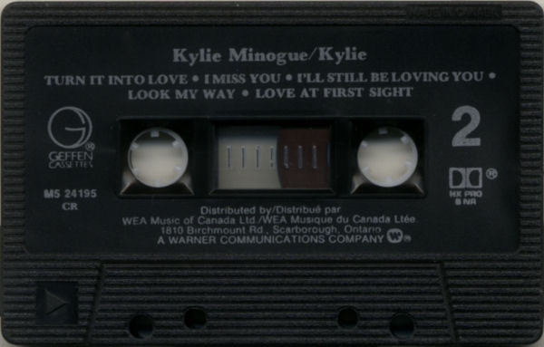 Kylie Minogue – Kylie (Used cassette)