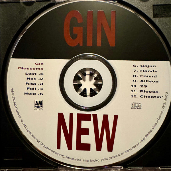 Gin Blossoms – New Miserable Experience (Used CD)