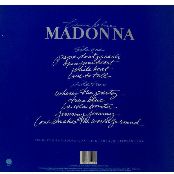 Madonna – True Blue (Used vinyl)