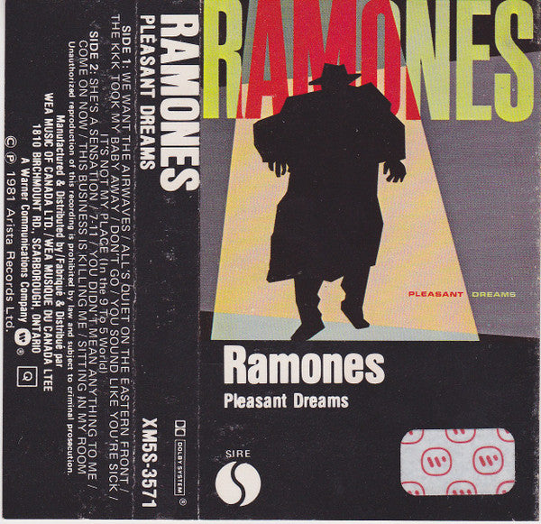 Ramones – Pleasant Dreams (Used cassette)