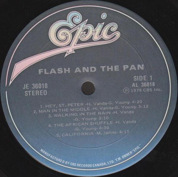 Flash And The Pan – Flash And The Pan (Used vinyl)