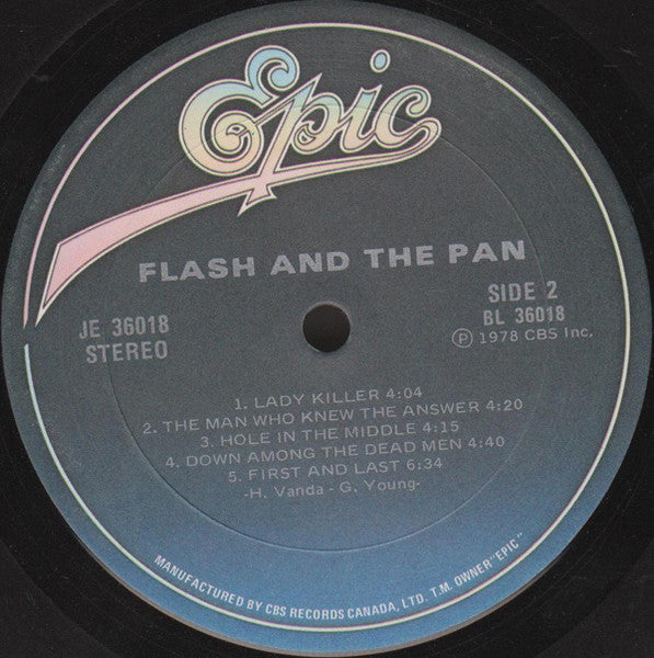 Flash And The Pan – Flash And The Pan (Used vinyl)