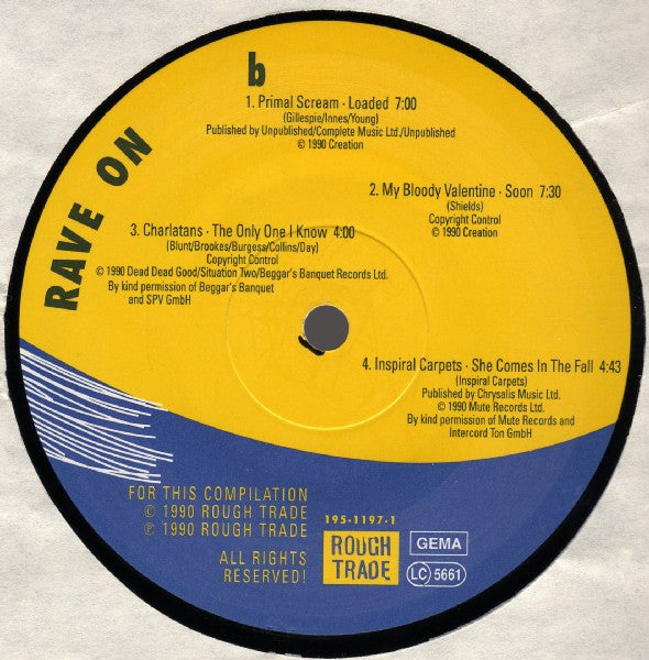 Various – Rave On (Used vinyl)