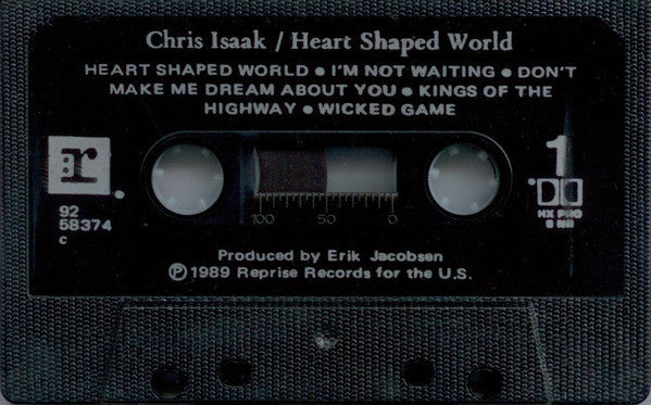 Chris Isaak – Heart Shaped World (Used cassette)