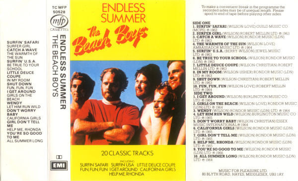 The Beach Boys – Endless Summer (Used cassette)