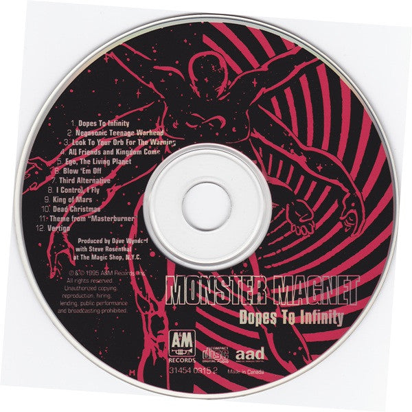Monster Magnet – Dopes To Infinity (Used CD)