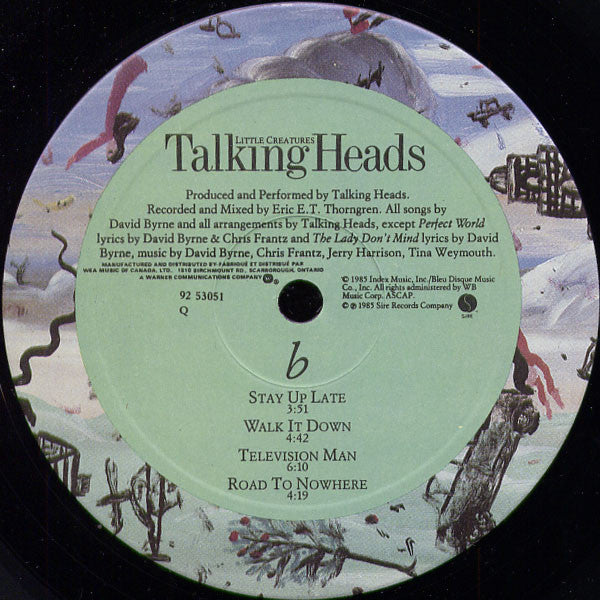 Talking Heads – Little Creatures (Used vinyl)