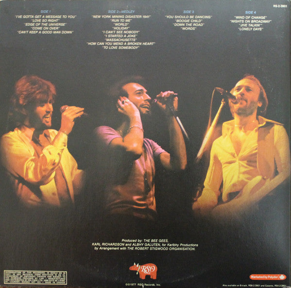Bee Gees – Here At Last - Live (Used vinyl)