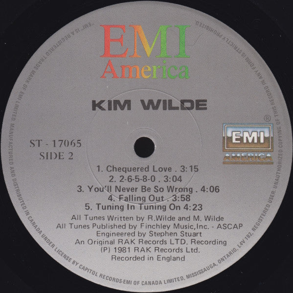 Kim Wilde – Kim Wilde (Used vinyl)