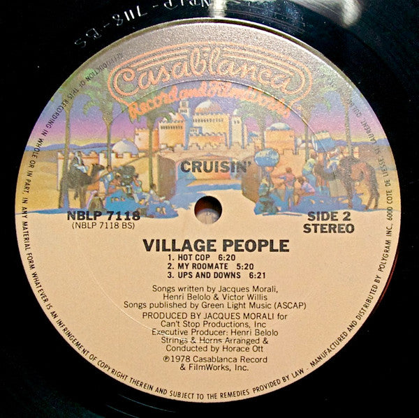 Village People – Cruisin' (Used vinyl)