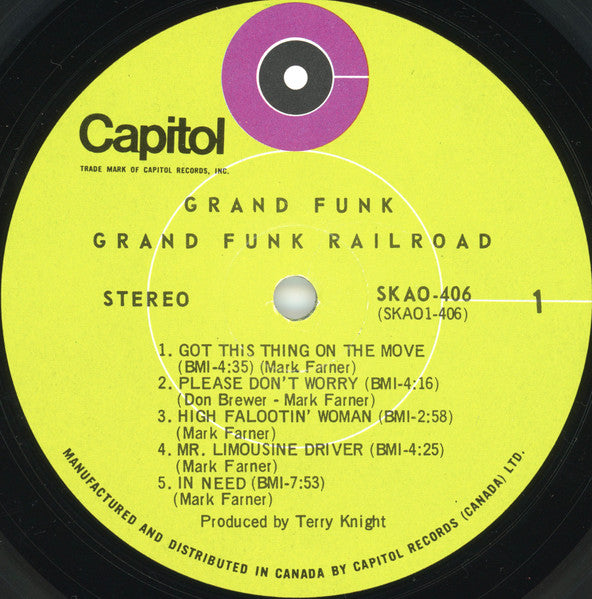Grand Funk Railroad – Grand Funk (Used vinyl)