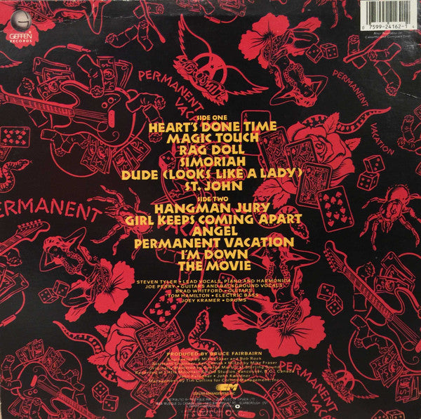 Aerosmith – Permanent Vacation (Used vinyl)