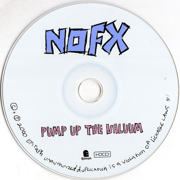NOFX – Pump Up The Valuum (Used CD)