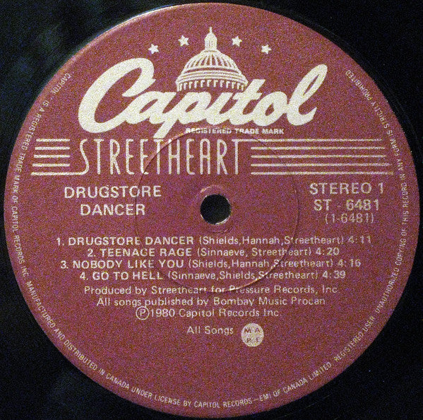 Streetheart – Drugstore Dancer (Used vinyl)