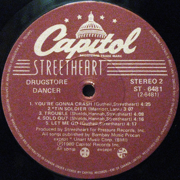 Streetheart – Drugstore Dancer (Used vinyl)