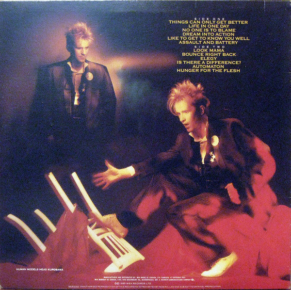 Howard Jones – Dream Into Action (Used vinyl)
