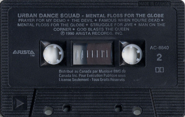 Urban Dance Squad – Mental Floss For The Globe (Used cassette)