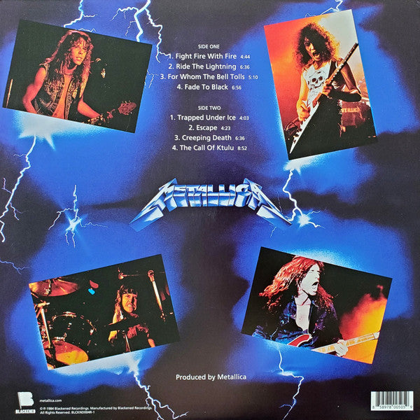 Metallica – Ride The Lightning (Used vinyl)