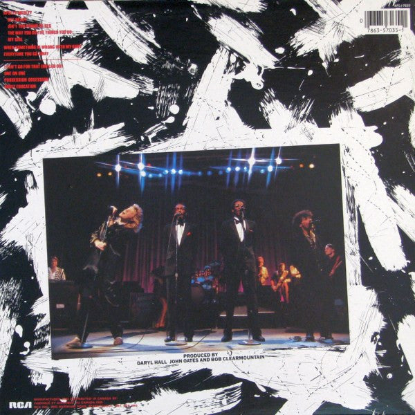 Daryl Hall & John Oates With David Ruffin & Eddie Kendrick – Live At The Apollo (Used vinyl)