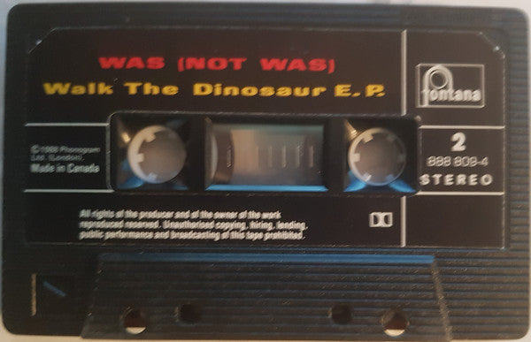 Was (Not Was) – Walk The Dinosaur E.P. (Used cassette)