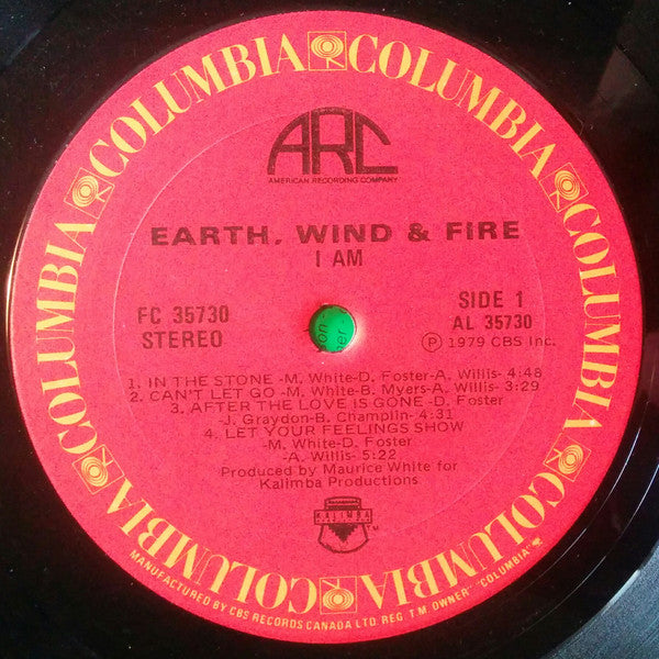 Earth, Wind & Fire – I Am (Used vinyl)