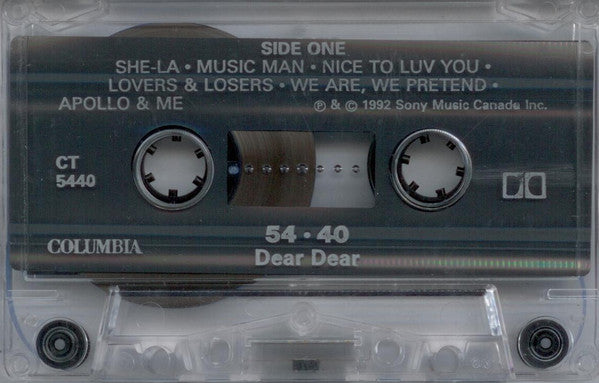 54-40 – Dear Dear (Used cassette)