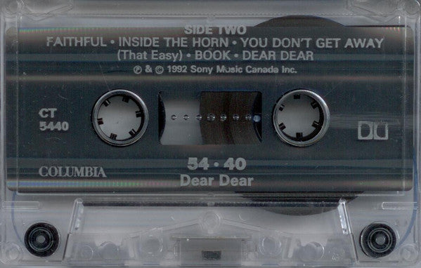 54-40 – Dear Dear (Used cassette)