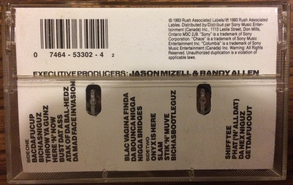 Onyx – Bacdafucup (Used cassette)