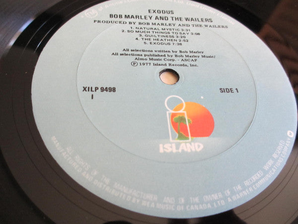 Bob Marley & The Wailers – Exodus (Used vinyl)