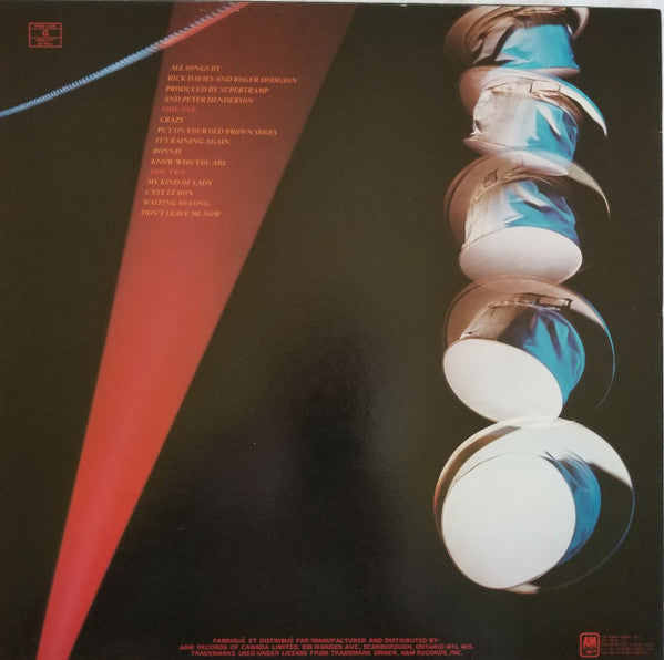 Supertramp – "...Famous Last Words..." (Used vinyl)