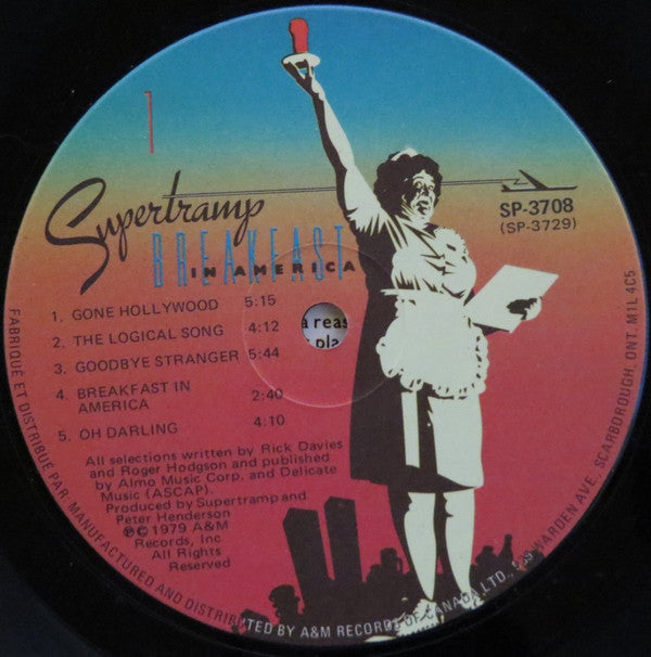 Supertramp – Breakfast In America (Used vinyl)