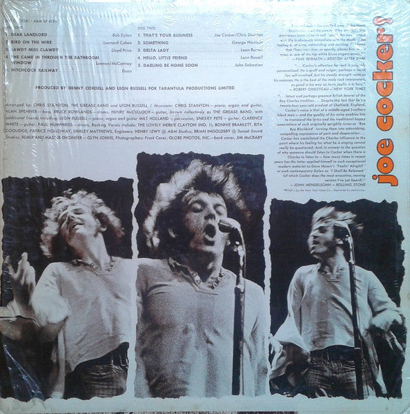Joe Cocker – Joe Cocker! (Used vinyl)