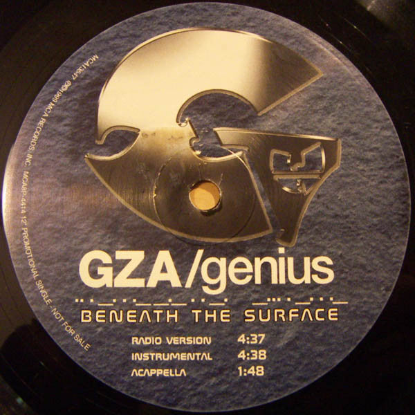 GZA / Genius – Beneath The Surface (Used vinyl)