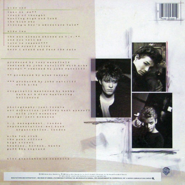 a-ha – Hunting High And Low (Used vinyl)
