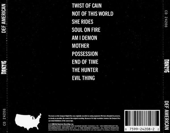 Danzig – Danzig - Used CD
