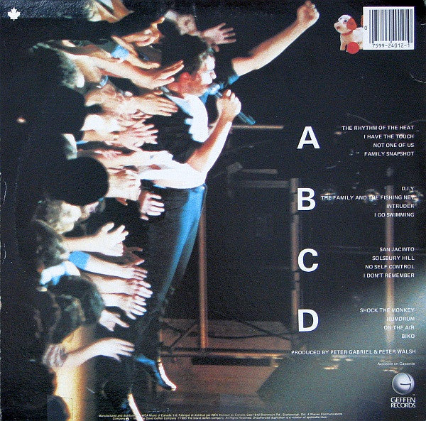 Peter Gabriel – Plays Live - 2LP (Used vinyl)