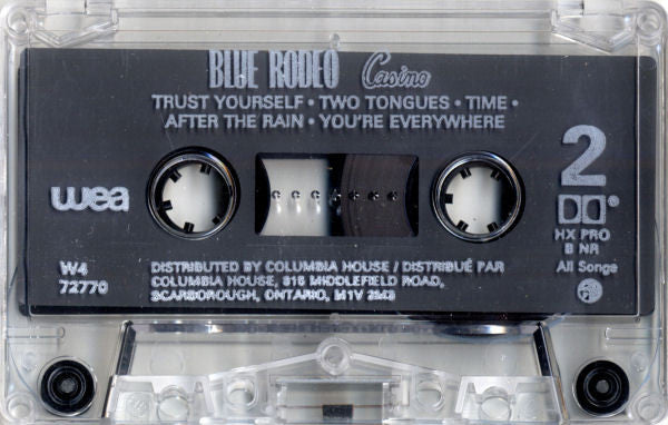 Blue Rodeo – Casino (Used cassette)