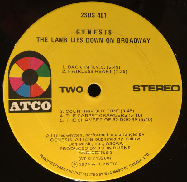 Genesis – The Lamb Lies Down On Broadway (Used vinyl) (1LP)