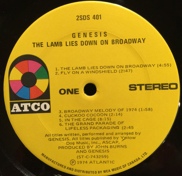 Genesis – The Lamb Lies Down On Broadway (Used vinyl) (1LP)